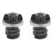 SUKIY 2Pcs Camping Cooler Drain Plug With Silicone Gasket Replacement Accessories