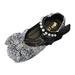 EHQJNJ Baby Boy Shoes Size 3 Performance Dance Shoes for Girls Childrens Shoes Pearl Rhinestones Shining Kids Princess Shoes Baby Girls Shoes for Party and Wedding Toddler Boys Sneakers Size 9 1/2