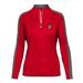 Women's Levelwear Red Portland Trail Blazers Remi Insignia Core Quarter-Zip Pullover Top