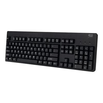 Adesso EasyTouch 630UB Ergonomic Full-Size Wired Membrane Keyboard with Touchpad