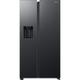 Samsung Series 8 RS68CG885EB1 Wifi Connected Plumbed Total No Frost American Fridge Freezer - Black / Stainless Steel - E Rated