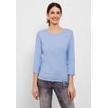 3/4-Arm-Shirt CECIL Gr. XXL (46), blau (campanula blue) Damen Shirts Jersey