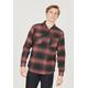 Fleeceshirt WHISTLER "Jamba" Gr. M, schwarz (schwarz, rot) Herren Shirts Langarm