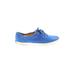 Keds Sneakers: Blue Print Shoes - Women's Size 5 - Almond Toe