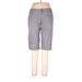 Sonoma Goods for Life Khaki Pant Straight Leg Boyfriend: Gray Bottoms - Women's Size 10