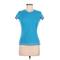 Bally Total Fitness Short Sleeve T-Shirt: Blue Tops - Women's Size Small