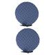 ibasenice 2 Pcs Children's Eating Seat Cushion Children Dining Seat Pad Booster Seat for Dining Table Baby Booster Seat Cushion Circle Chair Synthetic Leather Comfortable Student Baby Chair