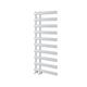 Denver White Heat Towel Rail | Vertical Bathroom Radiator | Ladder Rail | Towel Warmer Heater | 1610 x 500