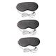 FOMIYES 3pcs Eye Mask for Eye Bags Sleeping Blinders Eye Mask for Puffy Eyes Eye Mask for Dark Circles Sleeping Mask Steam Eye Cover Steam Blindfold Travel Facial Mask Constant Temperature