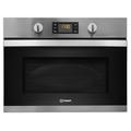 Indesit 40L 900W Built-in Microwave with Grill - Stainless Steel