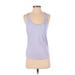 Athleta Active Tank Top: Blue Print Activewear - Women's Size 2X-Small