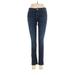 Simply Vera Vera Wang Jeggings - Mid/Reg Rise: Blue Bottoms - Women's Size 6 Plus