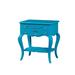 Canora Grey Moos 1 Drawer Nightstand Wood in Blue | 26 H x 24 W x 17 D in | Wayfair 28D8DD92204E4627BD5F78A14785F559