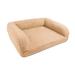Tucker Murphy Pet™ Sherpa Couch 3-Sides Bumper Style Dog Bed Metal in Orange | 30 H x 40 W x 10 D in | Wayfair C3E77ECB60954450A6DA7848DDC60D48