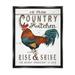 August Grove® Country Kitchen Rustic Phrase Framed Floater Canvas Wall Art Design By Cindy Jacobs Canvas | 31 H x 25 W x 1.7 D in | Wayfair