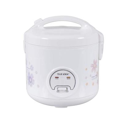 Automatic Rice Cooker & Food Steamer 8 Measuring Cup, White