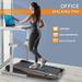 Treadmills for Home 15% Incline 2 in 1 Foldable Treadmill 2.0HP 240LBS with Remote Control for GYM Home Walking Running