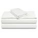 Solid or Printed 300 Thread Count Cotton Percale Extra Deep Pocket Sheet Set