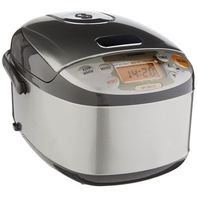 Induction Heating System Rice Cooker and Warmer, 0.54 L, Stainless Steel Cooker