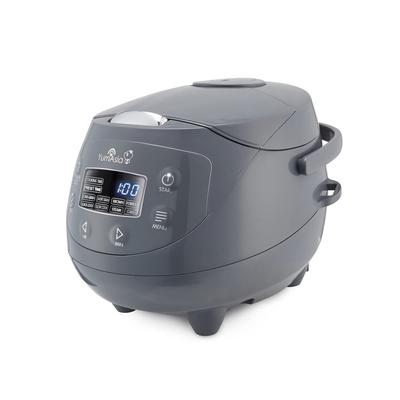 Mini Rice Cooker With Ceramic Bowl and Fuzzy Logic (3.5 cup, 0.63 litre), 4 Rice Cooking & 4 Multicooker functions, LED display
