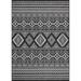 Beverly Rug Black White Boho Moroccan Indoor Outdoor Area Rug for Patio, Deck, Porch