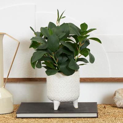 Green Faux Foliage Artificial Plant