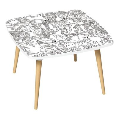 Paperflow Maltisch Kids »Dschungel«, 60x46x60 cm