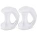 2Pcs/Pair Gel Toe SeparatorToe Spacers Little Toe Cushions for Preventing Rubbing Relieve Pressure Foot Care Tool