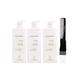 Goldwell Kerasilk Essentials Volumizing Shampoo (25.3 oz) with SLEEKSHOP Teasing Comb Pack of 3