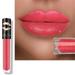 NRUDPQV Lip Gloss Lipstick Crystal Diamond Fine Glitter Mattes Lip Glaze Lip Gloss Glitter Long Lasting Waterproof Liquid Lipstick Lipstick Red