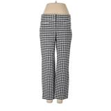 Ann Taylor Khaki Pant: Blue Checkered/Gingham Bottoms - Women's Size 6