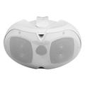 Rockville D4-70 White Dual 4 70 Volt Commercial/Restaurant Wall Mount Speaker