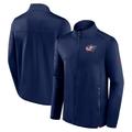 Men's Fanatics Branded Navy Columbus Blue Jackets Authentic Pro Full-Zip Jacket