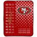 Pegasus San Francisco 49ers 50" x 60" Dots Personalized Fleece Blanket