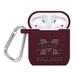 Mississippi State Bulldogs Debossed Silicone AirPods Case Cover