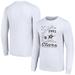 Men's Starter White Dallas Stars Arch City Theme Graphic Long Sleeve T-Shirt