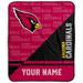 Pegasus Arizona Cardinals 50" x 60" Split Wordmark Personalized Fleece Blanket