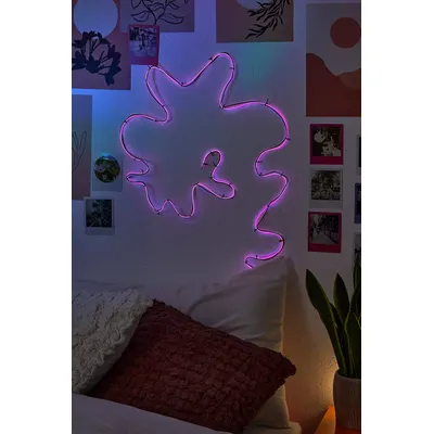 Make Your Own Pink Neon String Light - Pink ALL at Urban Outfitters