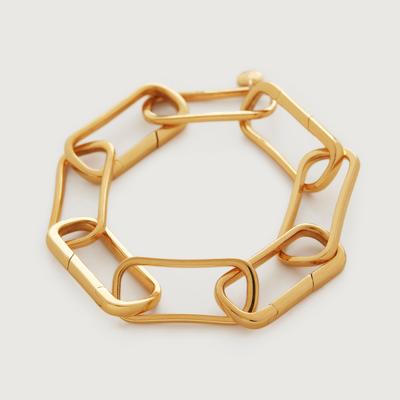 Gold Alta Capture Large Link Charm Bracelet