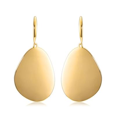 Gold Nura Teardrop Cocktail Earrings