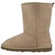 s.Oliver Damen Winterstiefel ohne Absatz aus Wildleder Gefüttert Beige (Sand), 38