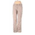 Arizona Jean Company Khakis - Mid/Reg Rise Straight Leg Boyfriend: Tan Bottoms - Women's Size 5
