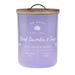 DWHome Dried Lavender & Sage Scented Jar Candle in Indigo | 5.25 H x 4 W x 4 D in | Wayfair DFH9014