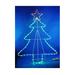 The Holiday Aisle® Sienna Christmas 2D LED Micro Rope Tree w/ Star, Multi | 40 H x 2 W x 2 D in | Wayfair 28CA66A8CF6F49C59CFD3E401A17E98E