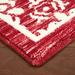 Red 72 x 24 x 0.2 in Kitchen Mat - Town & Country Living TOWN & COUNTRY EVERYDAY Walker Everwash Non-Slip Backing Kitchen Mat | Wayfair 3A-E001-200