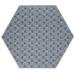 White Hexagon 3' Living Room Area Rug - White Hexagon 3' Area Rug - Gracie Oaks Ambient Rugs Abstract Indoor/Outdoor Commercial Beige Color Rug, Pet-Friendly, Doorway, Home Décor For Living Room, Entryway | Wayfair