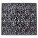 Black/White Square 9' Area Rug - Everly Quinn Ellerslie Animal Print Machine Woven Nylon Area Rug in Black Nylon | Wayfair