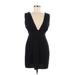 Nasty Gal Inc. Cocktail Dress: Black Dresses - Women's Size 8