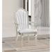 Aurelia Ivory and Silver Oak Upholstered Dining Arm Chairs (Set of 2)