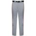 Adult Piped Diamond Series 2.0 Baseball Pant Baseball Gray & True Red - Extra Large